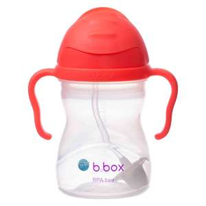 B.box bidon dla dzieci - kubek niekapek ze słomką 240 ml arbuzowy