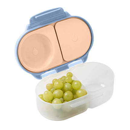 B.box Snackbox szczelny pojemnik na jedzenie i przekąski dla dzieci Feeling Peachy