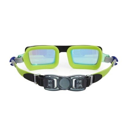 Okulary do pływania dla dzieci Electric 80s limonkowe Bling2O