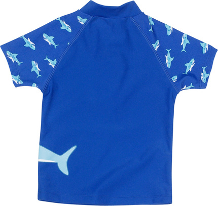 Playshoes Strój kąpielowy z filtrem UV dla dzieci – strój kąpielowy dwuczęściowy dla chłopca Rekin rozmiar 110/116