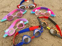 Okulary do pływania dla dzieci Syrena fioletowe Aqua2ude