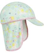 Playshoes Czapka letnia z ochroną UV dla niemowlaka – czapka z daszkiem dziecięca Jednorożec rozmiar 51 cm