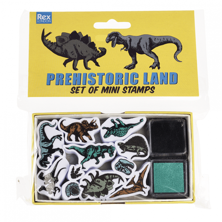 Stempelki dla dzieci, 11 szt., Dinozaury, 3+, Rex London