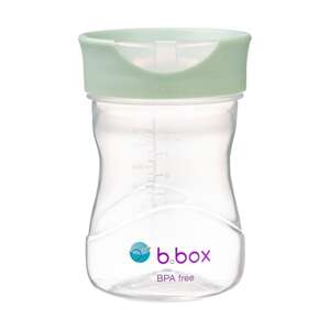 B.box Kubek do nauki picia dla dziecka - kubek treningowy plastikowy 240 ml szałwia