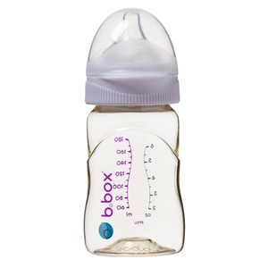 B.box butelka dla noworodka i niemowlaka do karmienia wykonana z PPSU 180 ml piwonia