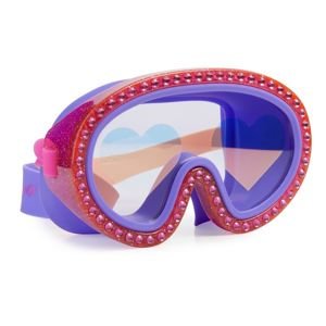 Maska do pływania dla dzieci Malinowe Serca Bling2O
