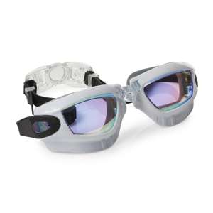 Okulary do pływania dla dzieci Galaxy białe Bling2O