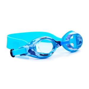 Okulary do pływania dla dzieci Niebieski kamuflaż Aqua2ude