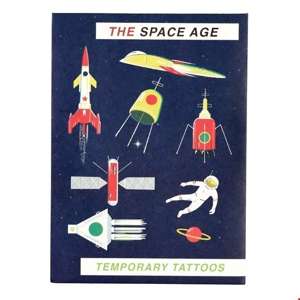 Rex London Tatuaże zmywalne dla dzieci - studio tatuaży dla dzieci 3+ Kosmos