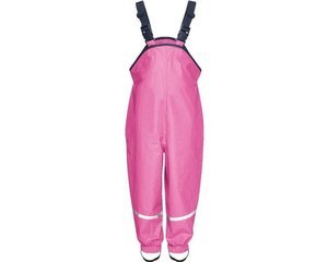 Spodnie przeciwdeszczowe  z ociepleniem rozm. 104, różowe, Playshoes