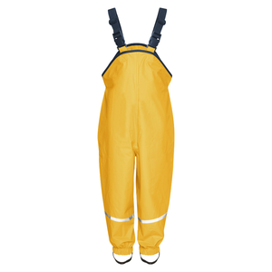 Spodnie przeciwdeszczowe z podszewką, rozm. 104 żółte, Playshoes
