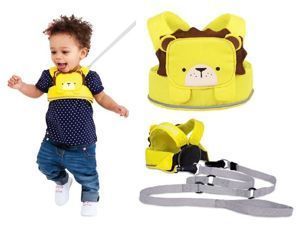 Szelki bezpieczeństwa, ToddlePak Yellow – Leeroy, żółte, Trunki