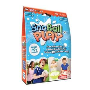Zimpli Kids Sztuczny śnieg - zestaw do tworzenia kul śniegowych SnoBall Play 4 użycia 3+