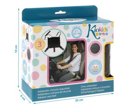 Adapter do pasa samochodowego dla kobiet w ciąży, Kiokids