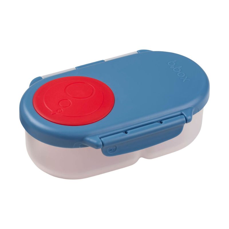 B.box Snackbox szczelny pojemnik na jedzenie i przekąski dla dzieci Blue Blaze