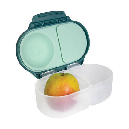 B.box Snackbox szczelny pojemnik na jedzenie i przekąski dla dzieci Emerald Forest