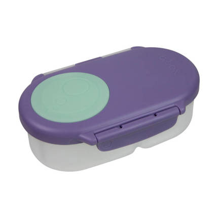 B.box Snackbox szczelny pojemnik na jedzenie i przekąski dla dzieci Lilac Pop