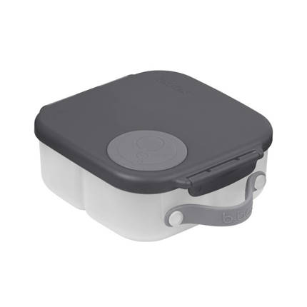 B.box lunchbox dla dzieci do szkoły - szczelna mini śniadaniówka z przegródkami Graphite