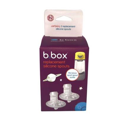 B.box ustniki zapasowe do sportowej butelki tritanowej 450 ml/ 600 ml 2 szt.