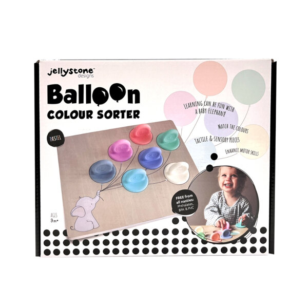Balonowy Sorter, pastelowy Jellystone Designs