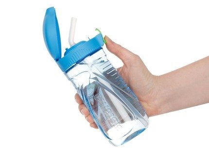 Butelka Hydrate Quick Flip™ 520ml, niebieska, Sistema®