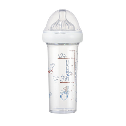 Butelka ze smoczkiem do karmienia noworodków i niemowląt, Bonjour, tritanowa, 0 m+, 210 ml, Le Biberon Français