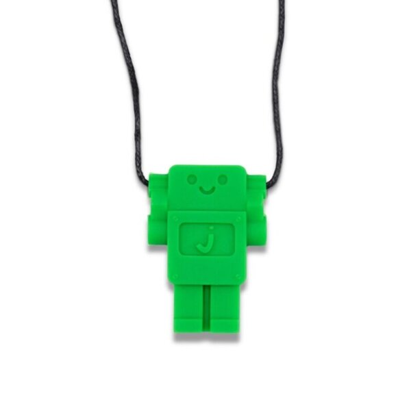Gryzak terapeutyczny Robot, zielony, Jellystone Designs