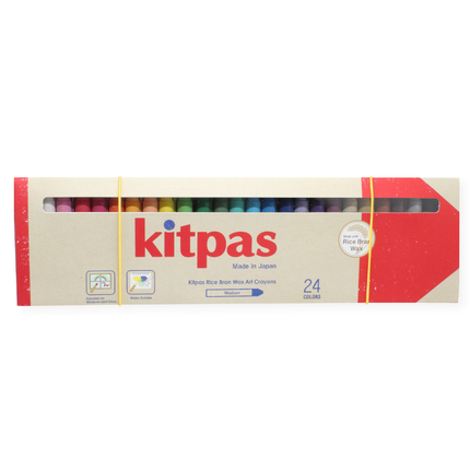 Kredki dla dzieci, 24 szt., zestaw artystyczny, Kitpas