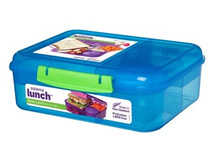Lunchbox Bento Box Lunch 1.65 l, niebieski, Sistema®