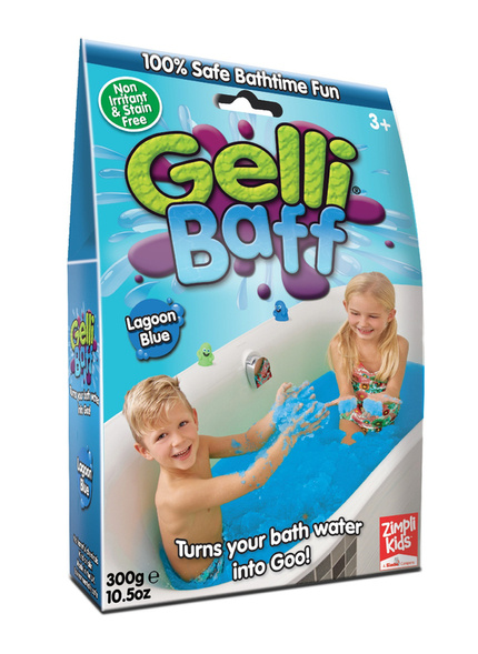 Magiczny proszek do kąpieli, Gelli Baff, niebieski, 1 użycie, 3+, Zimpli Kids, OUTLET