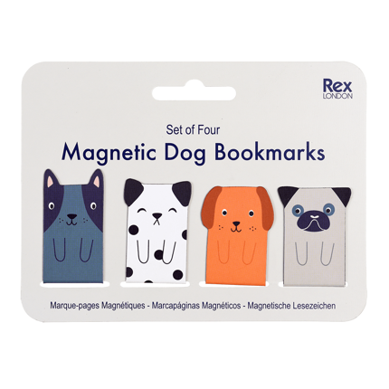 Magnetyczne zakładki do książki, Psy,  Rex London