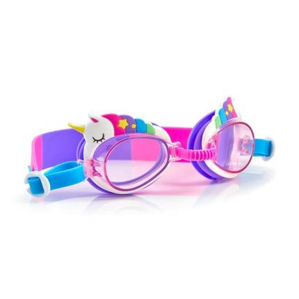 Okulary do pływania Aqua2ude, Miniunicorn, Mini jednorożec, Bling2o