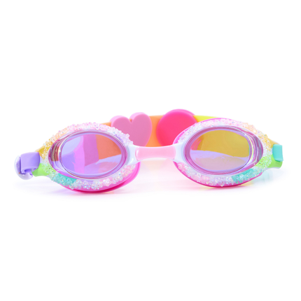 Okulary do pływania, Ciasteczka, tęczowe, Bling2O