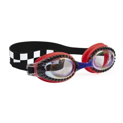 Okulary do pływania, Wyścigi, czerwone, Bling2O