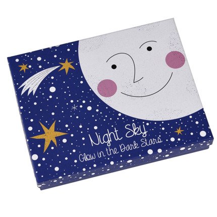 Rex London Gwiazdki świecące w ciemności w nocy - samoprzylepne gwiazdki fosforyzujące na ścianę i sufit 30 szt. Gwiazdki