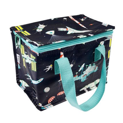 Rex London Torba termiczna na lunch - torba piknikowa termoizolacyjna z rączkami Era Kosmiczna