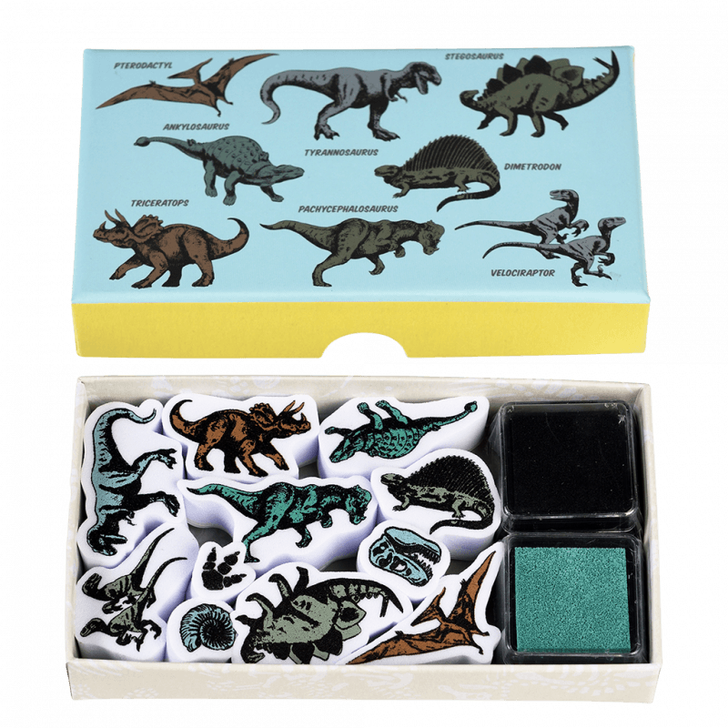 Stempelki dla dzieci, 11 szt., Dinozaury, 3+, Rex London
