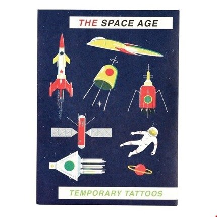 Tatuaże zmywalne dla dzieci, Kosmos Rex London