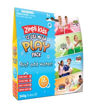 Zestaw magicznych proszków do wody, 12 szt., Mega Play Pack, 3+, Zimpli Kids, OUTLET