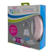 2w1 Potette Plus: Nocnik dla dziecka i nakładka na toaletę, różowo-biały, Potette Plus, OUTLET