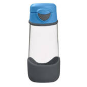 B.box Butelka na wodę - bidon z ustnikiem  dla dziecka tritanowy 450 ml Blue Slate   "