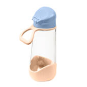 B.box Butelka na wodę - bidon z ustnikiem  dla dziecka tritanowy 600 ml Feeling Peachy