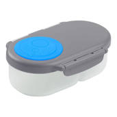 B.box Snackbox szczelny pojemnik na jedzenie i przekąski dla dzieci Blue Slate