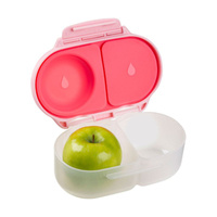 B.box Snackbox szczelny pojemnik na jedzenie i przekąski dla dzieci Flamingo Fizz