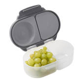B.box Snackbox szczelny pojemnik na jedzenie i przekąski dla dzieci Graphite