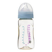 B.box butelka dla noworodka i niemowlaka do karmienia wykonana z PPSU 240 ml błękit
