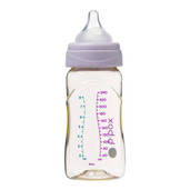 B.box butelka dla noworodka i niemowlaka do karmienia wykonana z PPSU 240 ml piwonia
