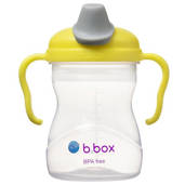 B.box kubek do nauki picia dla dziecka - zestaw 4w1 240 ml cytrynowy