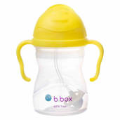 B.box kubek do nauki picia dla dziecka - zestaw 4w1 240 ml cytrynowy