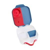 B.box lunchbox dla dzieci do szkoły - szczelna mini śniadaniówka z przegródkami Blue Blaze